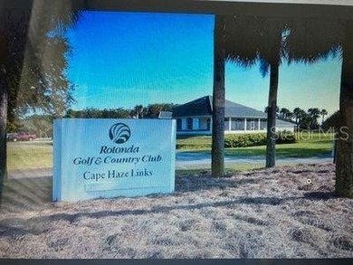 This spacious homesite offers over 7,500 square feet on a quiet on Rotonda Golf and Country Club The Links Course in Florida - for sale on GolfHomes.com, golf home, golf lot