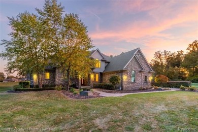 Located on one of Golfside's most desirable lots, this custom R on St Clair River Country Club in Michigan - for sale on GolfHomes.com, golf home, golf lot