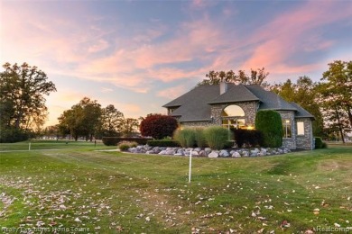 Located on one of Golfside's most desirable lots, this custom R on St Clair River Country Club in Michigan - for sale on GolfHomes.com, golf home, golf lot