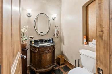 2140 Hunters Knob Road blends timeless masonry, elegant finishes on Raven Golf Club At Three Peaks in Colorado - for sale on GolfHomes.com, golf home, golf lot