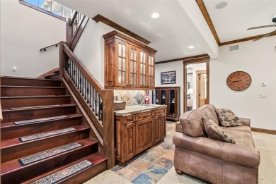 2140 Hunters Knob Road blends timeless masonry, elegant finishes on Raven Golf Club At Three Peaks in Colorado - for sale on GolfHomes.com, golf home, golf lot