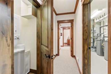 2140 Hunters Knob Road blends timeless masonry, elegant finishes on Raven Golf Club At Three Peaks in Colorado - for sale on GolfHomes.com, golf home, golf lot