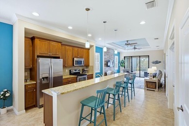 SENSATIONAL SUNSETS  are an everyday occurrence from this on Sarasota National Golf Club in Florida - for sale on GolfHomes.com, golf home, golf lot