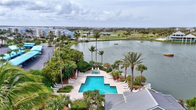 Walk to Deeded Beach!  Beautiful waterfront condo w/ glassed in on Ocean Club At the Hutchinson Island Beach Resort and Marina in Florida - for sale on GolfHomes.com, golf home, golf lot