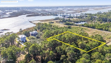 PREMIER WATER-VIEW HOMESITE in Barnes Bluff -- At nearly an acre on South Harbour Golf Links in North Carolina - for sale on GolfHomes.com, golf home, golf lot