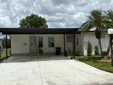 This home is in a 55 plus community with a monthly lot rent of on Crystal Lake Club in Florida - for sale on GolfHomes.com, golf home, golf lot