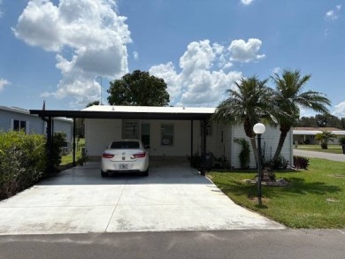 This home is in a 55 plus community with a monthly lot rent of on Crystal Lake Club in Florida - for sale on GolfHomes.com, golf home, golf lot