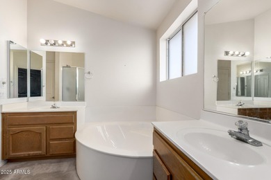 Spacious single-story home in PebbleCreek, a premier 55+ luxury on Eagles Nest at Pebble Creek in Arizona - for sale on GolfHomes.com, golf home, golf lot