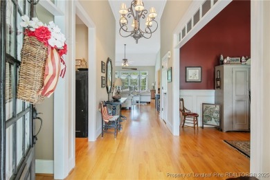 Elegance and craftsmanship greet you from the moment you step on Anderson Creek Golf Club in North Carolina - for sale on GolfHomes.com, golf home, golf lot