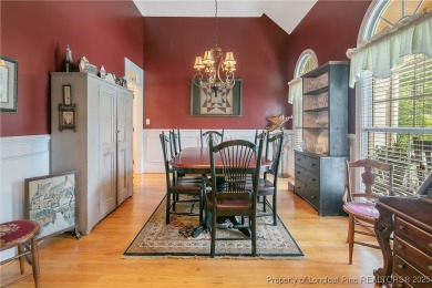 Elegance and craftsmanship greet you from the moment you step on Anderson Creek Golf Club in North Carolina - for sale on GolfHomes.com, golf home, golf lot