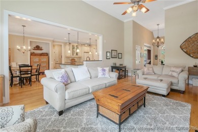 Elegance and craftsmanship greet you from the moment you step on Anderson Creek Golf Club in North Carolina - for sale on GolfHomes.com, golf home, golf lot