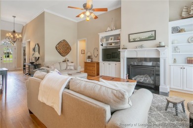 Elegance and craftsmanship greet you from the moment you step on Anderson Creek Golf Club in North Carolina - for sale on GolfHomes.com, golf home, golf lot