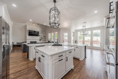 Discover this beautifully upgraded 4-bedroom, 4-bathroom home on Sky Creek Ranch Golf Club in Texas - for sale on GolfHomes.com, golf home, golf lot