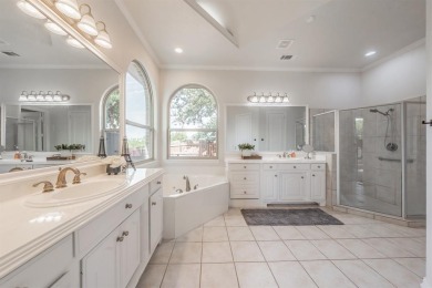 Discover this beautifully upgraded 4-bedroom, 4-bathroom home on Sky Creek Ranch Golf Club in Texas - for sale on GolfHomes.com, golf home, golf lot