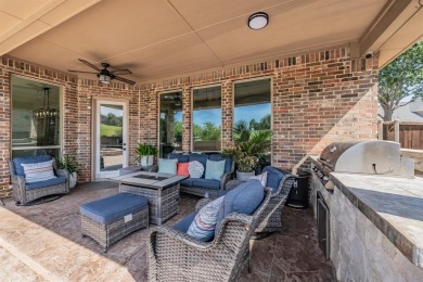 Discover this beautifully upgraded 4-bedroom, 4-bathroom home on Sky Creek Ranch Golf Club in Texas - for sale on GolfHomes.com, golf home, golf lot