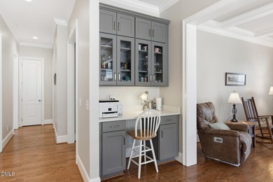 Nestled within the highly sought-after The Preserve at Jordan on The Preserve At Jordan Lake Golf Club in North Carolina - for sale on GolfHomes.com, golf home, golf lot