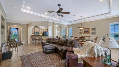 Welcome to this beautifully upgraded Fiorentino model in the on Venetian Golf and River Club in Florida - for sale on GolfHomes.com, golf home, golf lot