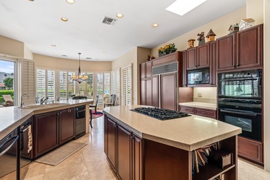 Sought-after custom built home with panoramic southern views on Desert Horizons Country Club in California - for sale on GolfHomes.com, golf home, golf lot