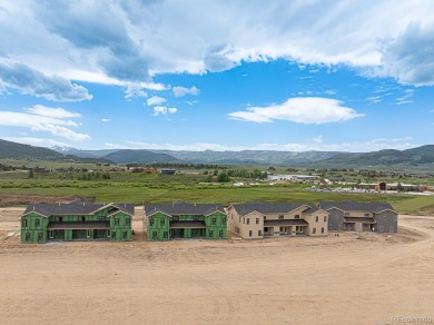 Great end unit, brand new construction townhome with Fall 2024 on Headwaters Golf Course At Granby Ranch in Colorado - for sale on GolfHomes.com, golf home, golf lot