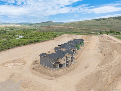 Great end unit, brand new construction townhome with Fall 2024 on Headwaters Golf Course At Granby Ranch in Colorado - for sale on GolfHomes.com, golf home, golf lot