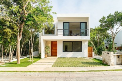 Beautiful 2-story home with 5 bedrooms, 6 bathrooms. Located in on Bahia Principe Riviera Maya Golf Course in  - for sale on GolfHomes.com, golf home, golf lot