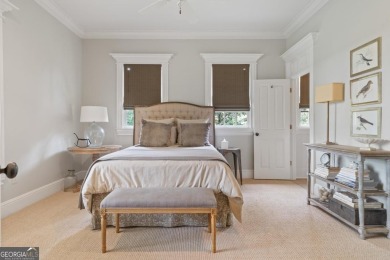 Tucked in the prestigious golf and lake community of Cuscowilla on The Golf Club at Cuscowilla in Georgia - for sale on GolfHomes.com, golf home, golf lot