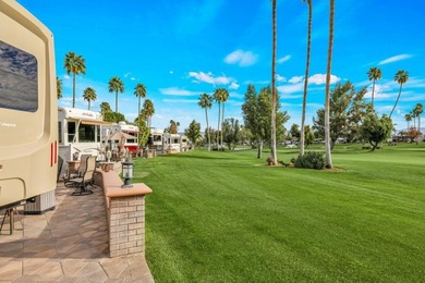 Golf course lot is perfectly positioned on the 3rd fairway of on Outdoor Resorts/Palm Springs in California - for sale on GolfHomes.com, golf home, golf lot