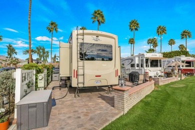 Golf course lot is perfectly positioned on the 3rd fairway of on Outdoor Resorts/Palm Springs in California - for sale on GolfHomes.com, golf home, golf lot