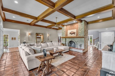 Welcome to this remarkable Tudor-style home situated on just on Alvamar Country Club in Kansas - for sale on GolfHomes.com, golf home, golf lot