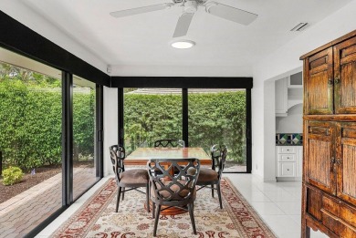 Beautiful, private garden views from this maintained 3-bedroom on Quail Ridge Golf Course and Country Club in Florida - for sale on GolfHomes.com, golf home, golf lot