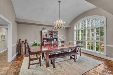 Welcome to this remarkable Tudor-style home situated on just on Alvamar Country Club in Kansas - for sale on GolfHomes.com, golf home, golf lot