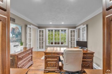 Welcome to this remarkable Tudor-style home situated on just on Alvamar Country Club in Kansas - for sale on GolfHomes.com, golf home, golf lot