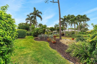 Beautiful, private garden views from this maintained 3-bedroom on Quail Ridge Golf Course and Country Club in Florida - for sale on GolfHomes.com, golf home, golf lot