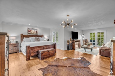 Welcome to this remarkable Tudor-style home situated on just on Alvamar Country Club in Kansas - for sale on GolfHomes.com, golf home, golf lot