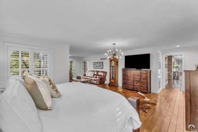 Welcome to this remarkable Tudor-style home situated on just on Alvamar Country Club in Kansas - for sale on GolfHomes.com, golf home, golf lot