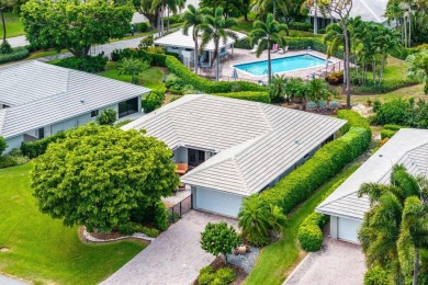 Beautiful, private garden views from this maintained 3-bedroom on Quail Ridge Golf Course and Country Club in Florida - for sale on GolfHomes.com, golf home, golf lot