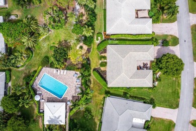 Beautiful, private garden views from this maintained 3-bedroom on Quail Ridge Golf Course and Country Club in Florida - for sale on GolfHomes.com, golf home, golf lot