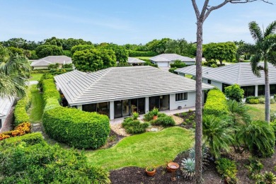 Beautiful, private garden views from this maintained 3-bedroom on Quail Ridge Golf Course and Country Club in Florida - for sale on GolfHomes.com, golf home, golf lot