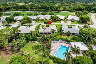 Beautiful, private garden views from this maintained 3-bedroom on Quail Ridge Golf Course and Country Club in Florida - for sale on GolfHomes.com, golf home, golf lot