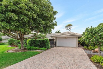 Beautiful, private garden views from this maintained 3-bedroom on Quail Ridge Golf Course and Country Club in Florida - for sale on GolfHomes.com, golf home, golf lot