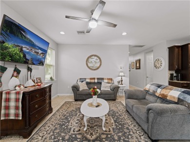 Nestled on a waterfront lot, this charming 3-bedroom, 2-bath on Sabal Springs Golf and Racquet Club in Florida - for sale on GolfHomes.com, golf home, golf lot