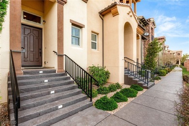 Experience resort-style living in this exceptional Toll Brothers on Reflection Bay Golf Club in Nevada - for sale on GolfHomes.com, golf home, golf lot