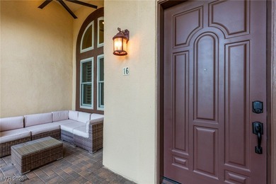 Experience resort-style living in this exceptional Toll Brothers on Reflection Bay Golf Club in Nevada - for sale on GolfHomes.com, golf home, golf lot