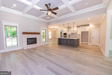 Nestled on 2.22 acres, this exquisite new construction two-story on Perry Country Club in Georgia - for sale on GolfHomes.com, golf home, golf lot