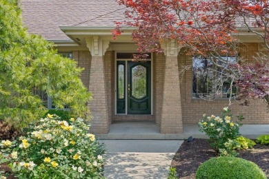 This stunning 3-bed, 3-bath custom brick ranch in Pipestone on Pipestone Golf Course in Ohio - for sale on GolfHomes.com, golf home, golf lot