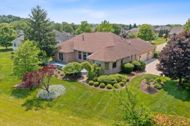 This stunning 3-bed, 3-bath custom brick ranch in Pipestone on Pipestone Golf Course in Ohio - for sale on GolfHomes.com, golf home, golf lot