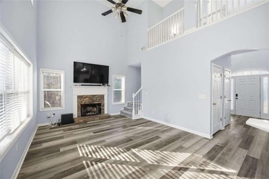 Welcome to this stunning two-story home nestled on a quiet on Creekside Golf and Country Club in Georgia - for sale on GolfHomes.com, golf home, golf lot