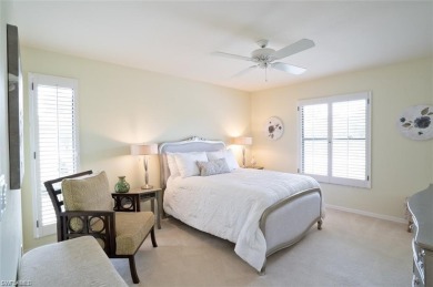 Light-filled, peaceful, 3/2 SECOND floor END-UNIT condo on Bentley Village Golf Course in Florida - for sale on GolfHomes.com, golf home, golf lot