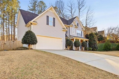 Welcome to this stunning two-story home nestled on a quiet on Creekside Golf and Country Club in Georgia - for sale on GolfHomes.com, golf home, golf lot