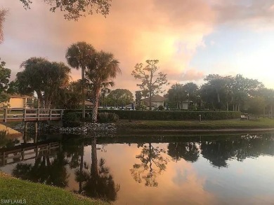 Light-filled, peaceful, 3/2 SECOND floor END-UNIT condo on Bentley Village Golf Course in Florida - for sale on GolfHomes.com, golf home, golf lot